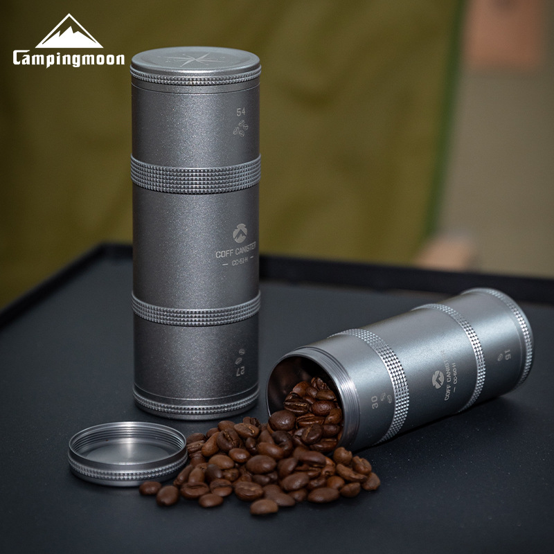 Coffee Equipment For Camping - CAMPINGMOON 1pcs Coffee Beans Can Travel