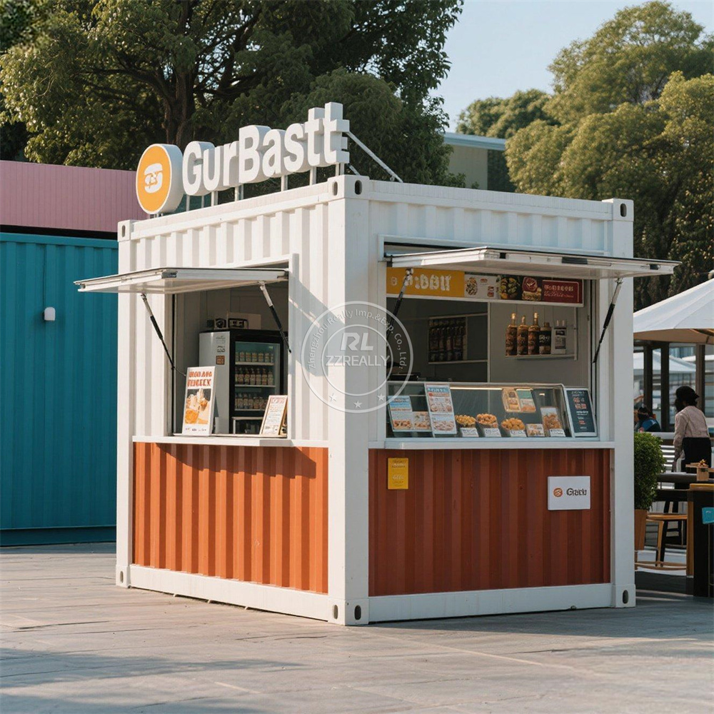 Coffee Equipment For Cafe - Prefabricated Mobile Container Bar Restaurant Coffee