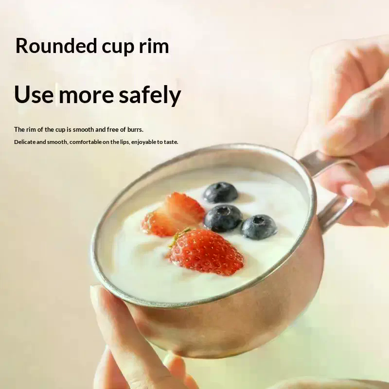 Coffee Equipment For Camping - 80ml/220ml Camping Water Cup Pure Titanium