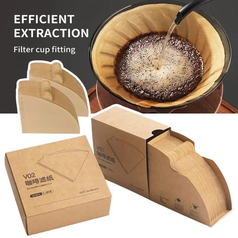 Coffee Equipment Machine - Wood Pulp 02 Cone Filter Pour