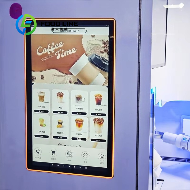 Customized AI Smart Barista Ro - Coffee Equipment For Cafe recension och pris