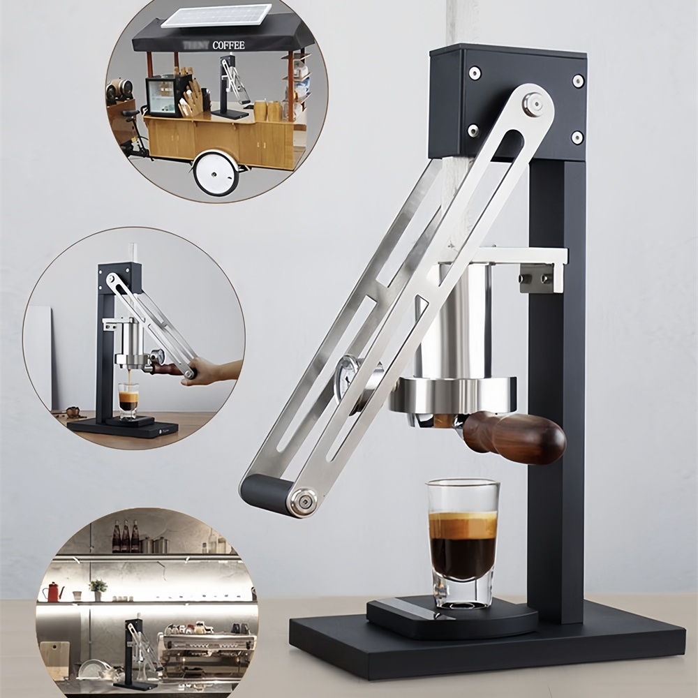 Espresso Coffee Press Manual C - Pressure Gauge Espresso recension och pris