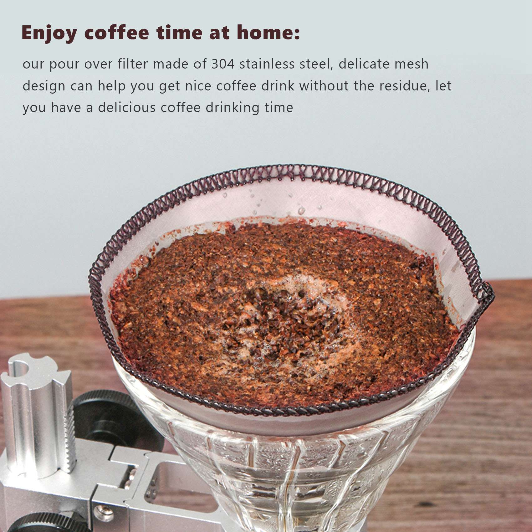 Reusable Pour over Coffee Filt - Coffee Equipment Machine recension och pris
