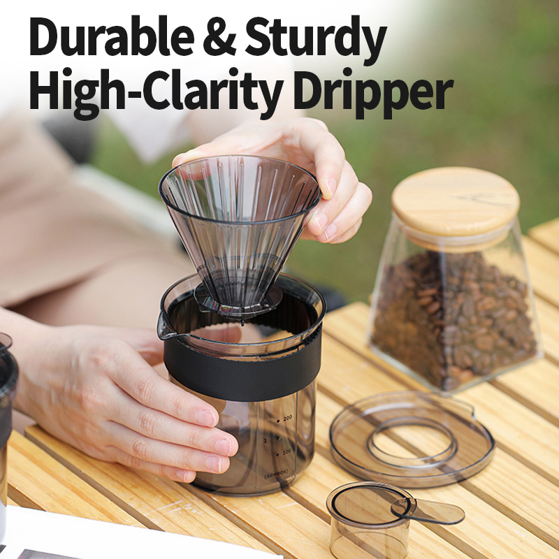 OANKR 3 In 1 Portable Pour Ove - Coffee Equipment For Camping recension och pris