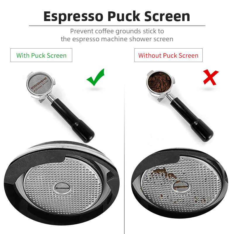 Coffee Puck Screen 51mm 53.5mm - Coffee Equipment Machine recension och pris