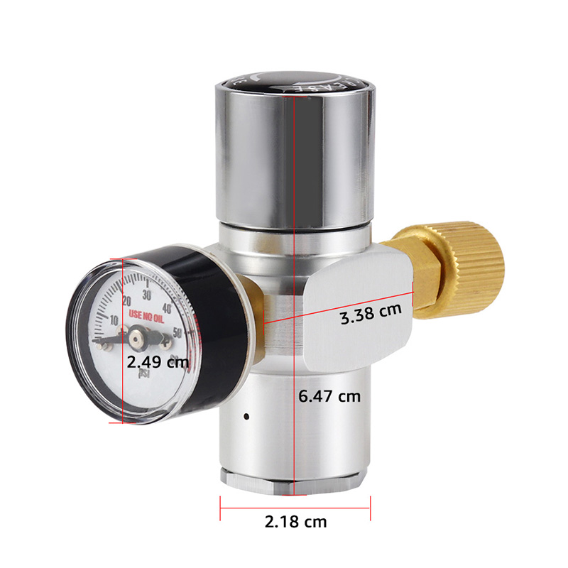 0-60PSI Beer Keg Co2 Charger,P - Coffee Equipment Machine recension och pris