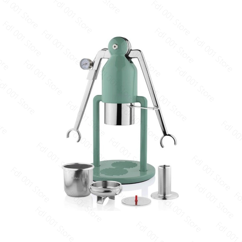 Hand Press Coffee Robot Unplug - Pressure Gauge Espresso recension och pris
