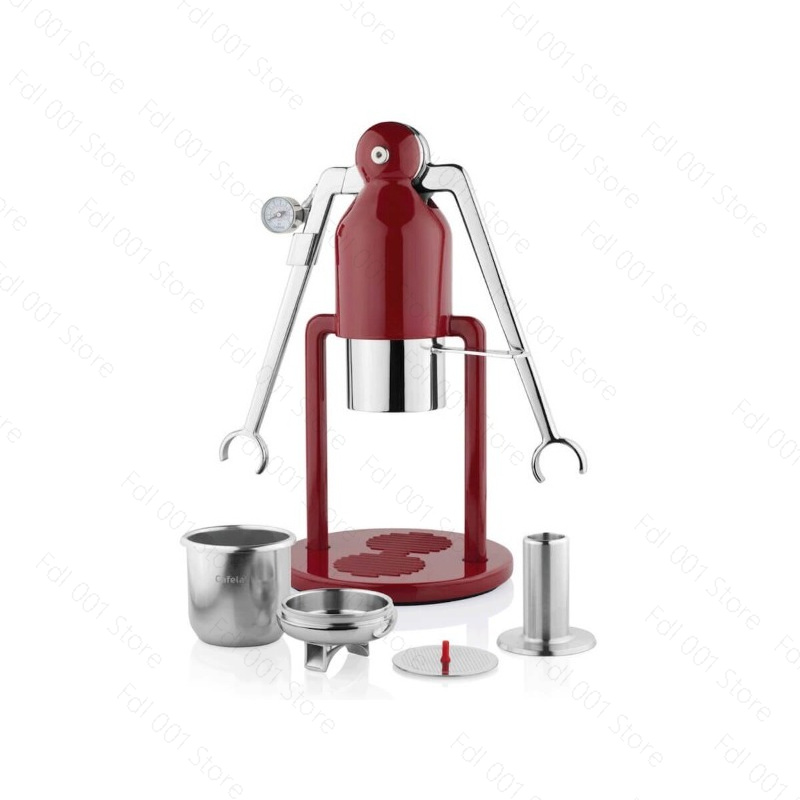 Hand Press Coffee Robot Unplug - Pressure Gauge Espresso recension och pris