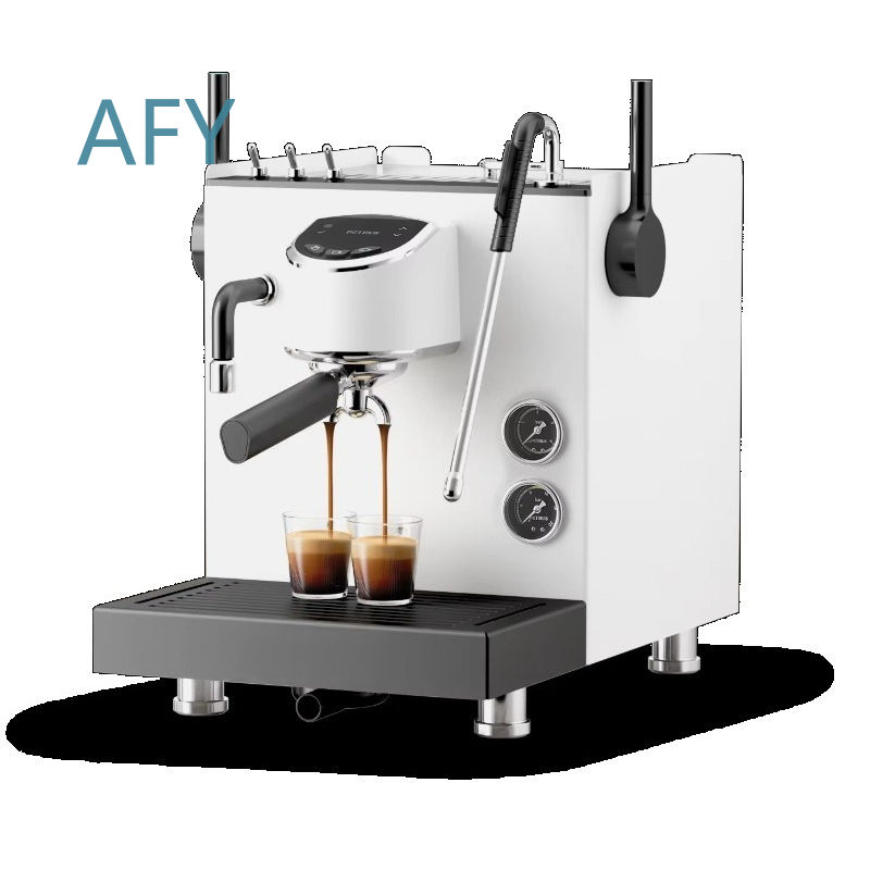 Semi-Automatic Espresso Machin - Pressure Gauge Espresso recension och pris