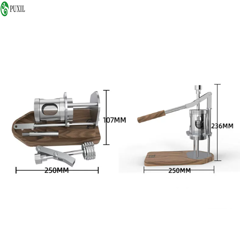 New Mini 6-9Bar Manual Espress - Pressure Gauge Espresso recension och pris
