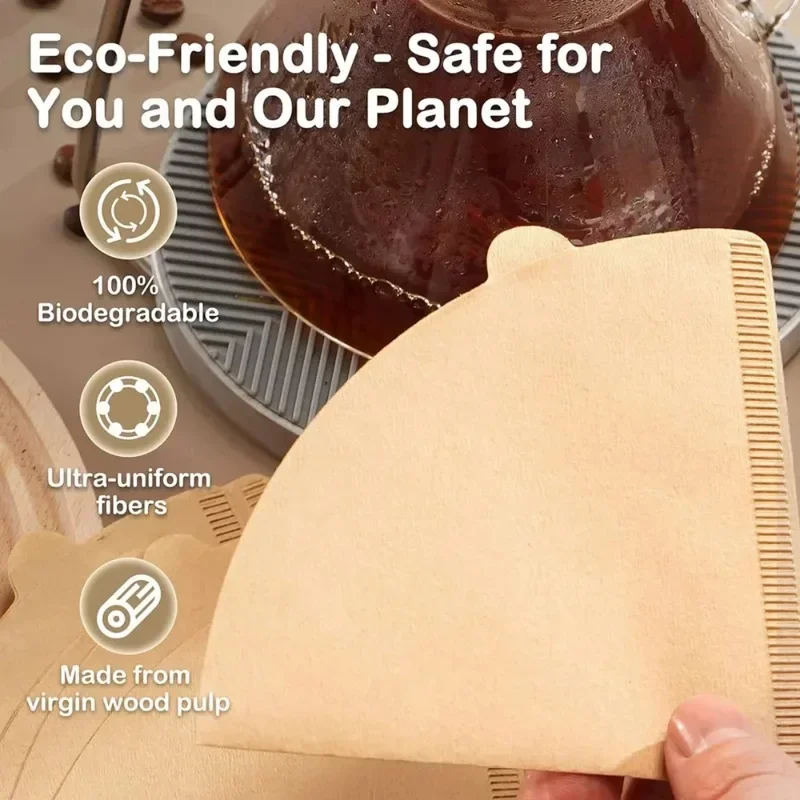 Wood Pulp 02 Cone Filter Pour  - Coffee Equipment Machine recension och pris