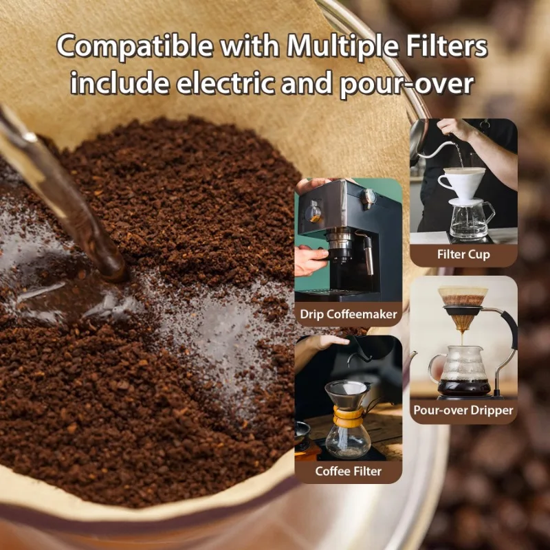 Wood Pulp 02 Cone Filter Pour  - Coffee Equipment Machine recension och pris